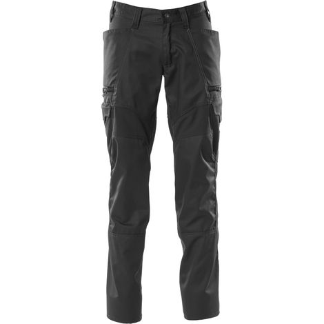 Mascot MASCOT® ACCELERATE Hose mit Schenkeltaschen, Stretch-Einsätze Gr. 23 schwarz (1/5)