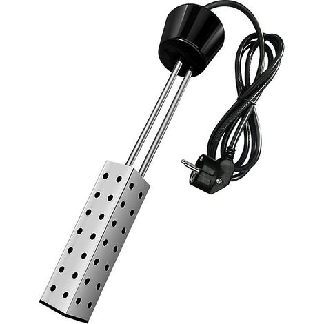 Chauffe-eau portatif pour piscine et salle de bain - 3000W thermoplongeur, appareil de chauffage immergé, usage intérieur/extérieur (1/4)