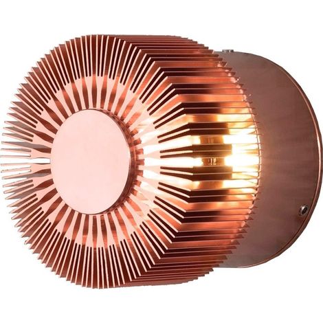 Konstsmide Monza Applique Murale Extérieure Moderne Cuivre Anodisé 3W LED Haute Puissance, IP54 (1/3)