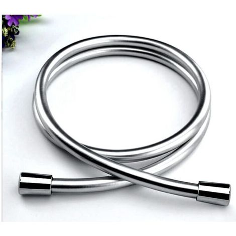 Flexible de douche Tuyau de douche Tuyau de pommeau de douche à main Rallonge de tuyaux flexibles-1m
