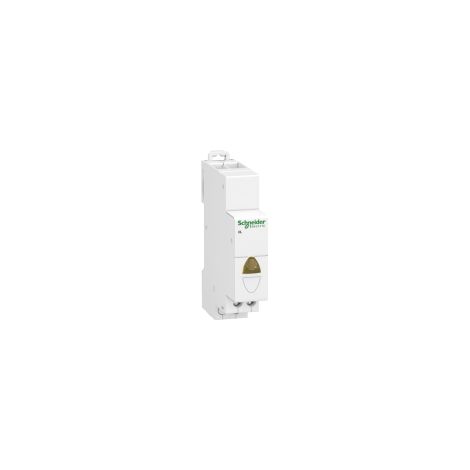 Piloto luminoso modular ACTI 9 amarillo 110-230 V AC, IP2, 100000 h de vida útil
