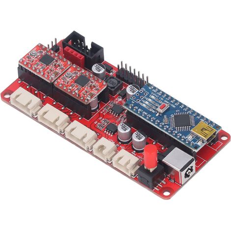 Contrôleur CNC à double axe Y avec pilote laser USB et câble de données USB vers connecteur en T 5 broches (remplace le GS13487) (1/5)