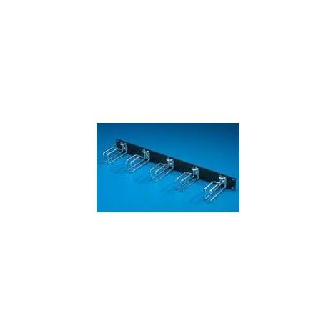 Panel de clasificaciÓn rittal 1u hxp 43x105mm soporte de acero ral 9005
