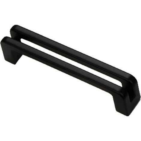 Poignées de porte d'armoires de cuisine noires Poignées de tiroir en alliage de zinc Poignée de tirage Poignées d'armoire Poignées de placard avec vis pour meubles de chambre à coucher de cuisine à l (1/5)