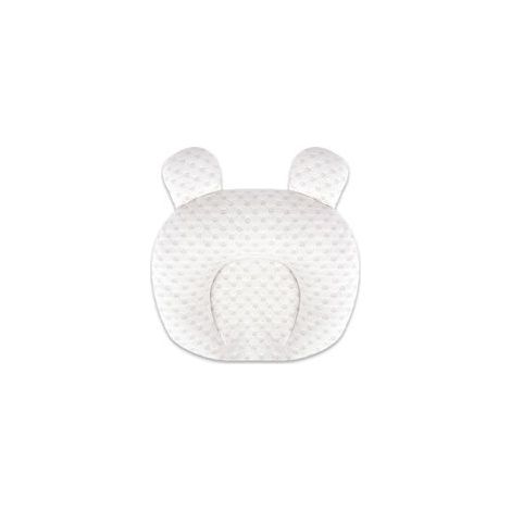Oreiller bébé anti-tête plate, doux, lavable, 0-24 mois, motif amour, 28x25,5 cm –