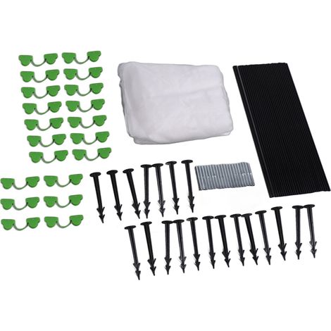 Gewächshaus-Bögen-Set, Anzuchttunnel aus Polyethylen-Glasfaser, DIY-Gartenbögen, Stützrahmen, Gartenbedarf für Hochbeete, Reihenabdeckung (1/5)