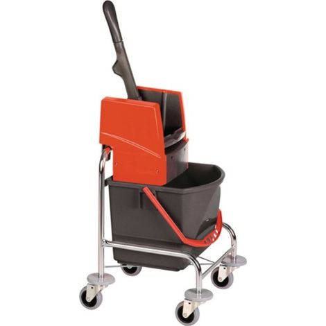 VERMOP Chariot de nettoyage Seaux 1 x 17 l et Presse - 448 (1/2)
