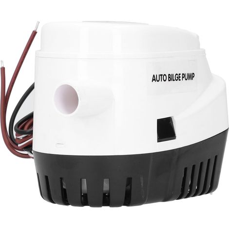 Pompe de cale submersible automatique 12V 750GPH avec interrupteur à flotteur intégré pour bateau (1/5)