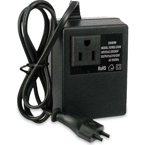 Convertitore/trasformatore/trasformatore di tensione step-down da 220 V a 110 V CA (1/4)