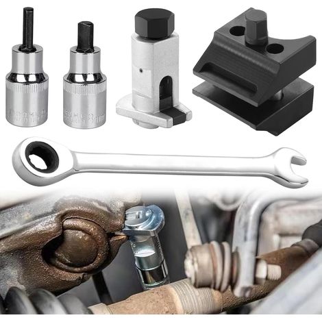 Kit D'outils D'écartement 4 Pièces, Écarteur De Moyeu Et D'amortisseur + Écarteur De Logement De Roulement De Roue avec Clé, Outil D'extraction De Roulement D'amortisseur Et De Moyeu (1/5)