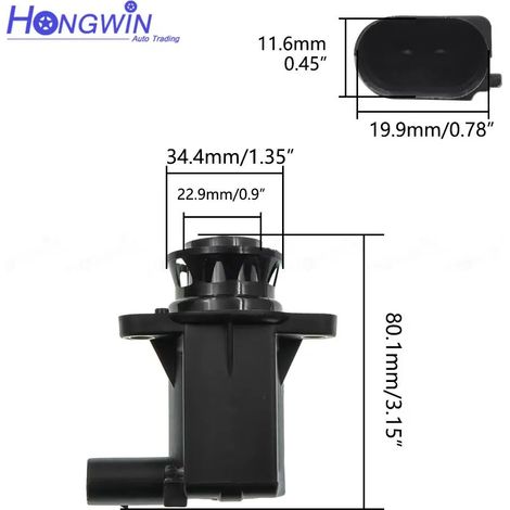 Convient aux soupapes de turbocompresseur Audi 06H145710D et 06H145710B (1/5)