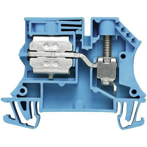 Bloc de jonction de neutre sectionnable Weidmüller WNT 35N 10X3 1718550000-1 bleu 1 pc(s) D15090 (1/5)
