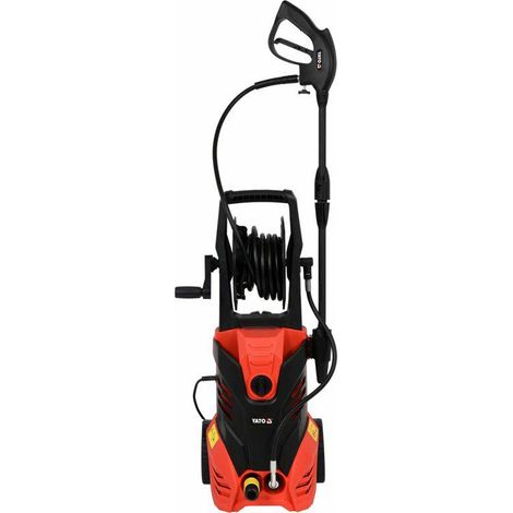 Yato YT-85915 Limpiadora de alta presión o Hidrolimpiadora Vertical Eléctrico 6 l/h 2000 W Negro, Naranja (1/3)