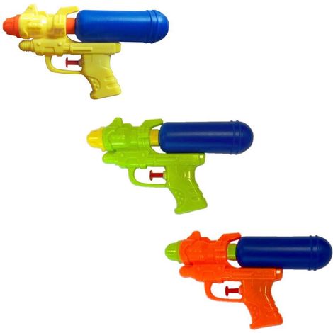 Marbueno Pistola de Agua Plastico Presion Color Surtido Jardin (1/4)