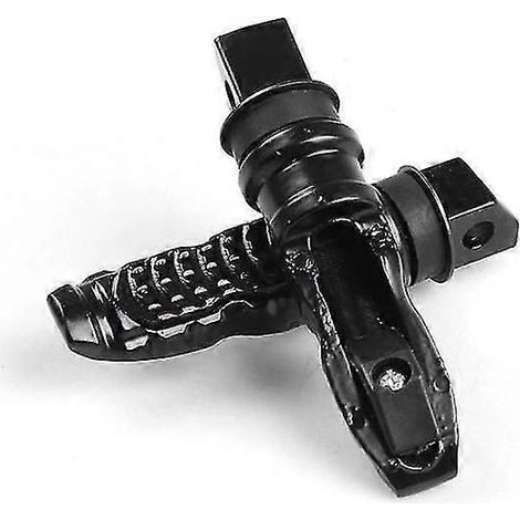 Universelle 2er-Packung Motorrad-Beifahrer-Fußrasten, Fußstützen, Roller-Fußrasten, Motorradpedal-Modifikation, Aluminium – E (1/5)