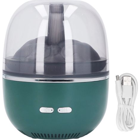 Diffuseur d'huiles essentielles ultrasonique 260ml vert, brume volumineuse, humidificateur d'aromathérapie avec lumière colorée. (1/5)
