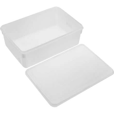 Bac à Glaçons en Plastique Blanc 11l pour Bains de Glace et Activités (1/5)