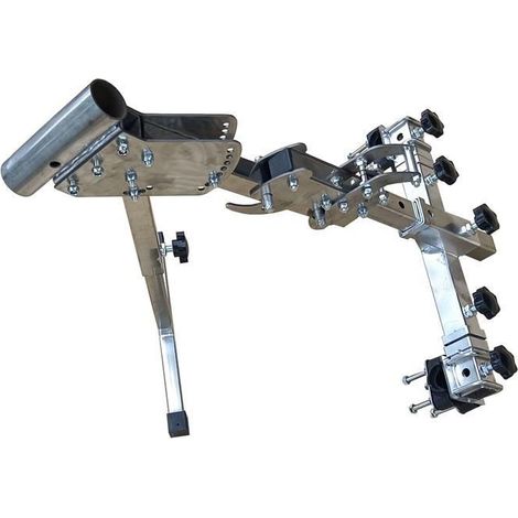 Connecteur de tête pour véhicule électrique de fauteuil roulant, tête de tracteur à traction avant pour véhicule handicapé, accessoires pour fauteuil roulant à liaison rapide en acier inoxydable (1/5)