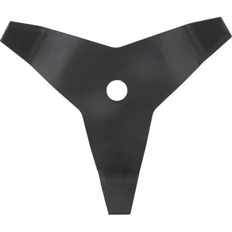 Lames de débroussailleuse noires à 3 dents en acier au carbone, lames de débroussailleuse robustes pour la taille des arbustes, pelouses et jardins.