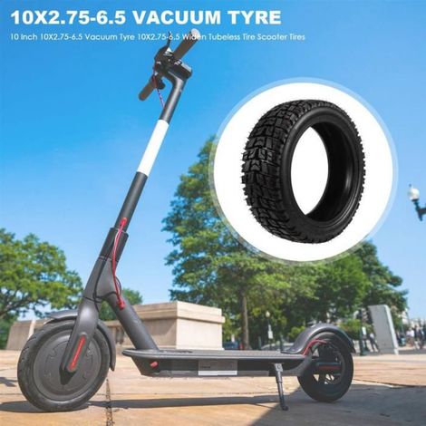 10 Pouces 10X2.75-6.5 Pneu Sous Vide 10X2.75-6.5 Widen Tubeless Pneu pour Speedway 5 Dualtron 3 Pneus de Scooter (1/4)