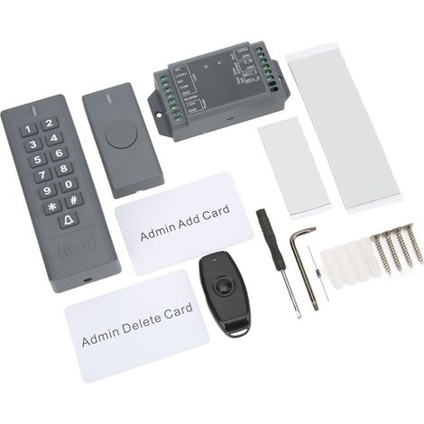 Système de contrôle d'accès par clavier étanche IP66 avec carte d'identité et serrure intelligente pour la maison