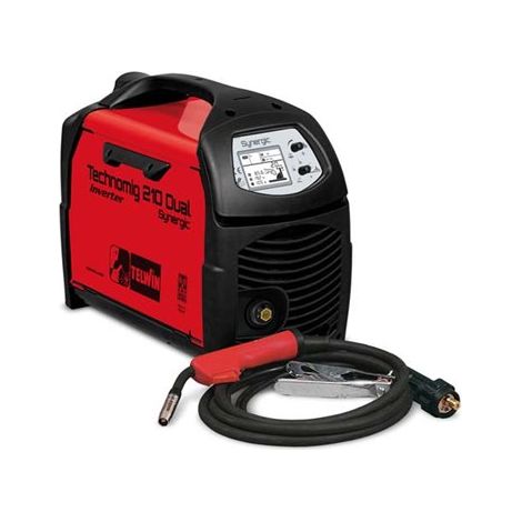 Puesto de soldar Inverder de hilo mig mag TECHNOMIG 210 dual Synergic (1/2)