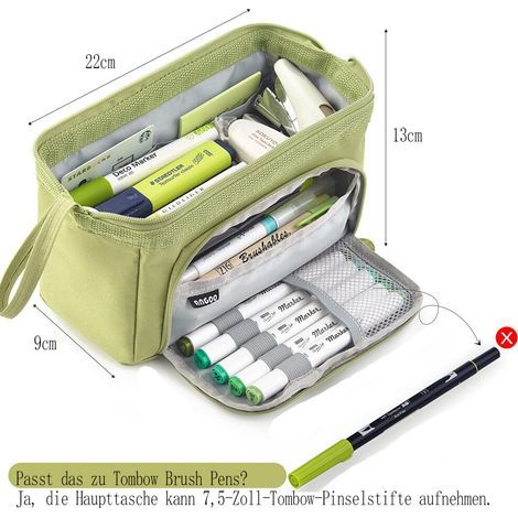 Ce sac de rangement en toile pour artistes est fabriqué en tissu Oxford résistant et offre une grande capacité pour ranger divers outils créatifs, ce qui le rend idéal pour l'école, les voyages et com