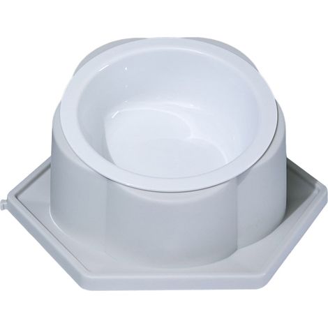 Bol Pour Animaux - Bol Surélevé Anti-Renversement - Acier Inoxydable - Pour Chiens et Chats - 1 Pièce (1/3)