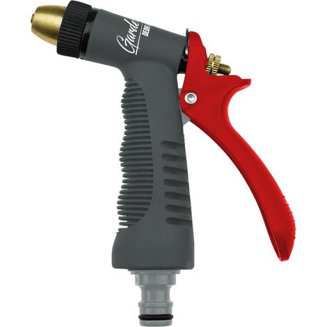 Pistola pulverizadora DEDRA - Intensidad de chorro ajustable, boquilla de latón
