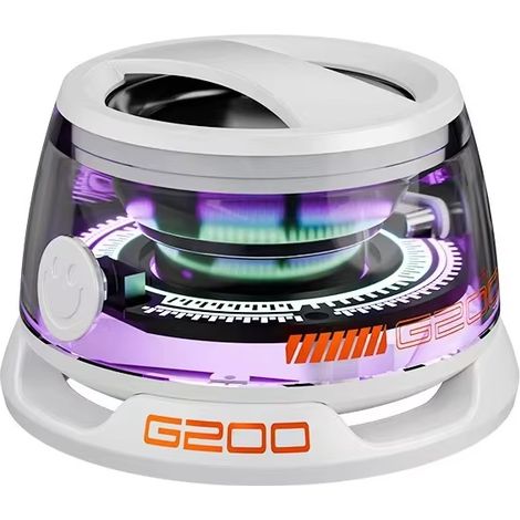 Enceinte Bluetooth portable magnétique (blanche) (1/5)
