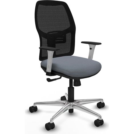 Chaise de bureau piqueras y crespo Alfera blanche 120 kg (1/2)