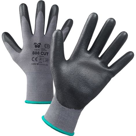 Neri 888 Cut Arbeitshandschuhe - 8 (M) -  Schwarz / grau