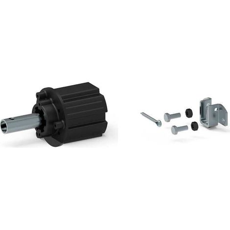 – Embout d'axe pour tube ZF 64 – Support inclus – Longueur 94 mm – Tube Ø16 mm – Capacité 8 kg par embout (1/3)