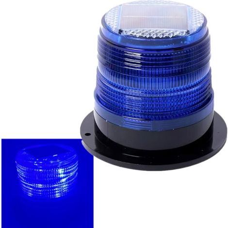 Lampe d'avertissement de circulation à énergie-lumière bleue