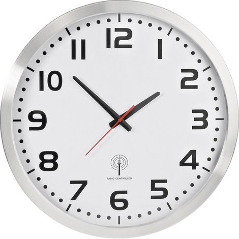 [GEBRAUCHT] B-Ware Euro Time 56863 Funk Wanduhr Jumbo Funkuhr Uhr Küchenuhr ø 50 Cm Analog