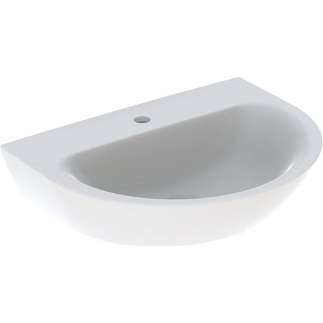 Geberit Renova lavabo, 1 trou pour robinet, sans trop-plein, (1/2)
