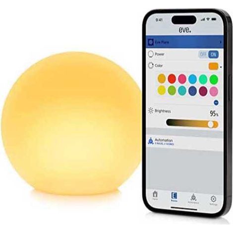 Eve-systems-gmbh EVE Flare tragbare Lampe weiß 25 cm