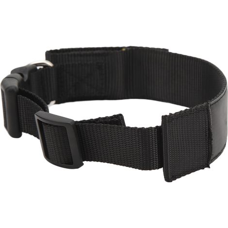 Programmierbares LED-Halsband, wiederaufladbar, mit blinkendem Halsband für mehr Sicherheit von Hunden, Bluetooth-fähig, einfarbig rot (1/5)