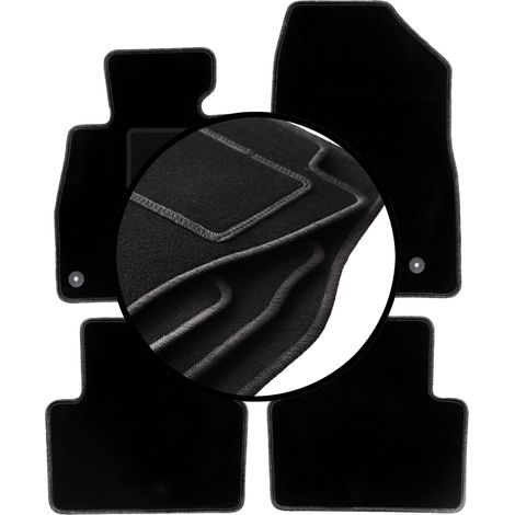 Komplettset Veloursmatten für: Mazda 3 III (BM) Fließheck, Limousine (2013-) (1/5)