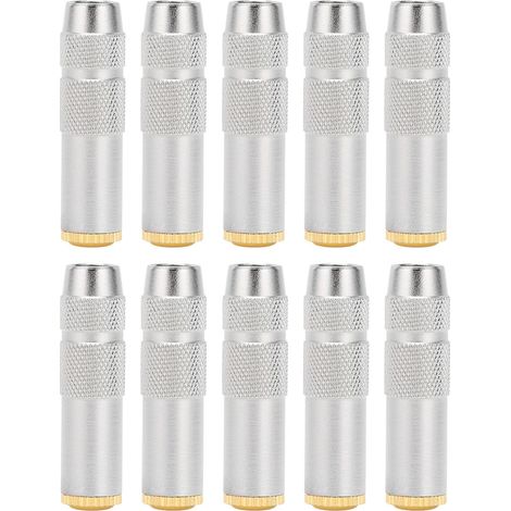 Connecteur femelle 2,5 mm plaqué or en cuivre pur pour écouteurs audio de téléphone portable, connecteur femelle quadripolaire/4 pôles 2,5 mm. (1/5)