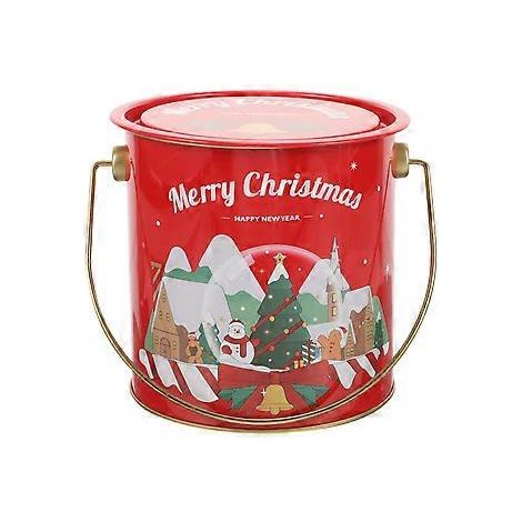 Boîte de rangement pour biscuits de Noël, tirelire en forme de cochon, contenant à bonbons, article de fête de Noël (20,00 x 14,00 x 12,00 cm, colorée)