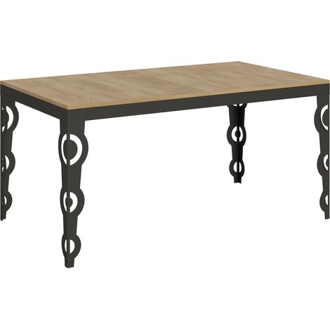 Tavolo Allungabile 160-420x90x77 cm Karamay Evolution Quercia Naturale (1/5)