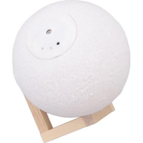 Humidificateur de bureau 1600 ml, connexion USB, lumière lunaire chaude, fonction minuterie, idéal pour la chambre, le bureau ou le café (1/5)