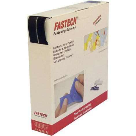 FASTECH® B20-SKL999925 Klettband zum Aufkleben Hotmelt Haft- und Flauschteil (L x B) 25000 mm x 20 m (1/3)