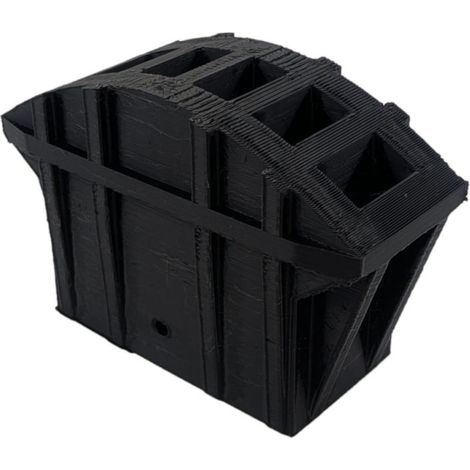 2 Sabots compatibles TUBESCA pour échelle escabeau - TPU antidérapant (1/4)