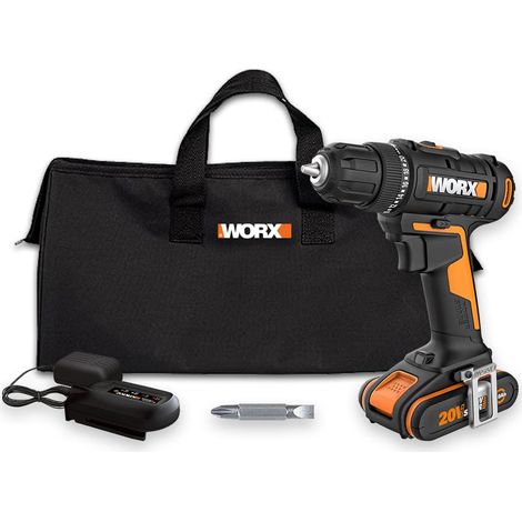 Trapano avvitatore WORX WX100 con batteria 2.0 Ah e caricatore standard (1/5)