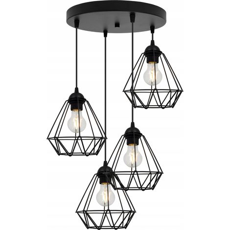 LÁMPARA COLGANTE DE ALAMBRE LÁMPARA DE ARENA LOFT SELECCIÓN LED