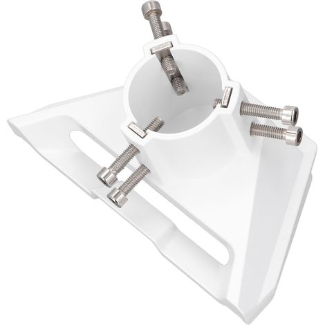 Adaptateur de tuyau pour fixation mini sécurisée, support de mât polyvalent pour toit, avec clé hexagonale (1/5)
