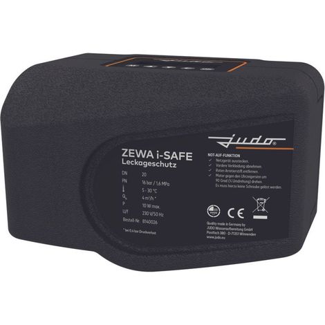 JUDO Sistema de microprotección contra fugas con control por aplicación - JZW i-SAFE 1'', 8140027