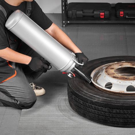 Booster de Pneu 12 L, Canon à Air Portable, avec Pression de Service 0,6-0,8 MPa, Gonfleur Pneumatique de Pneu, pour Voiture, SUV Compact, Camionnette, Vélo Électrique, Camping-car, VTT (1/5)